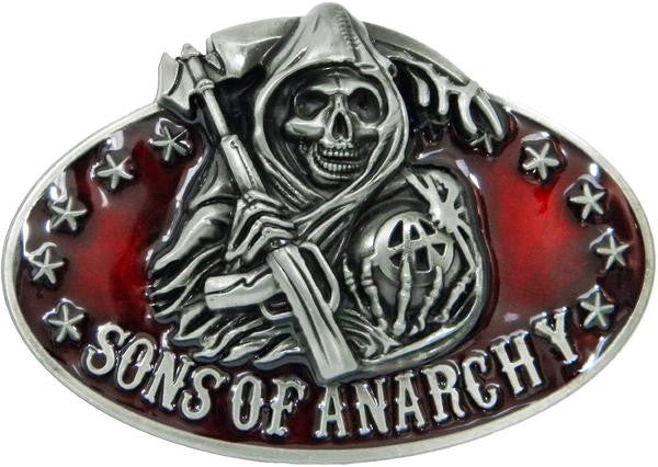 Enamel Sons of Anarchy Reaper Belt Buckle Wholesale 1002