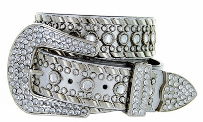 Western bling rhinestone cowgirl belt wholesale 50118SV