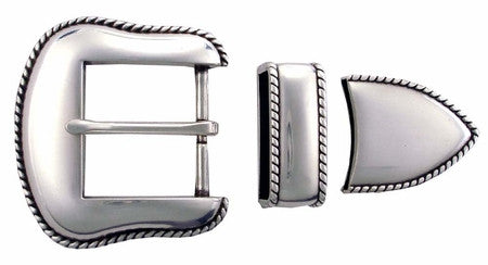 Western Leather craft Rope1.5" SP Buckle Wholesale 8988