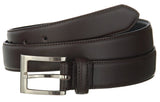 2pcs Wholesale Mens 1-1/4" Wide Leather Belt 2222BK Black